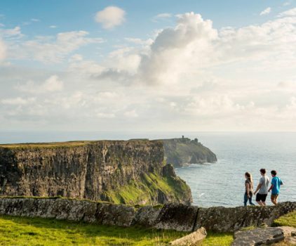 Walking-Cliffs-of-Moher Cliffs of Moher