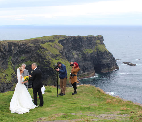 Cliffs of Moher Wedding Cliffs of Moher Wedding