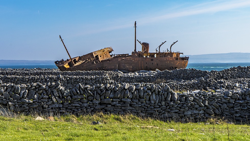 Day trip to Aran Islands, Shipwreck