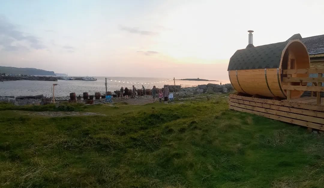 Seafoam Sauna at Doolin Pier
